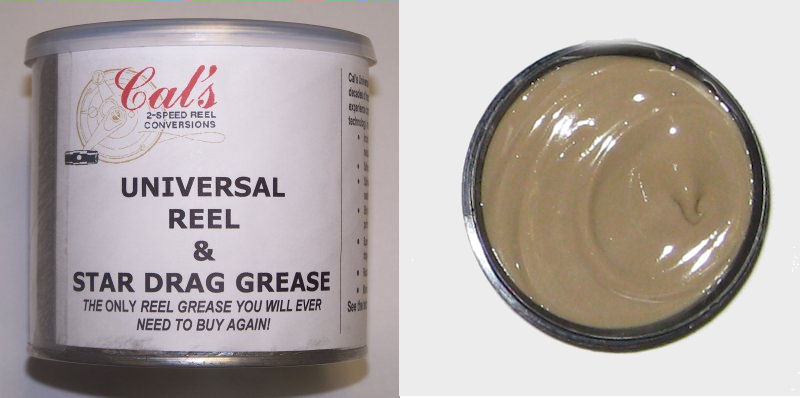 Cal's Universal Reel and Star Drag Grease - Multi Use - (1) Light-Purple  1oz, Reel Care Accessories -  Canada