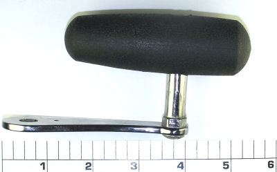 PENN PART NO. 24-160 HANDLE, LARGE BLACK RUBBERIZED KNOB, FOR MANY