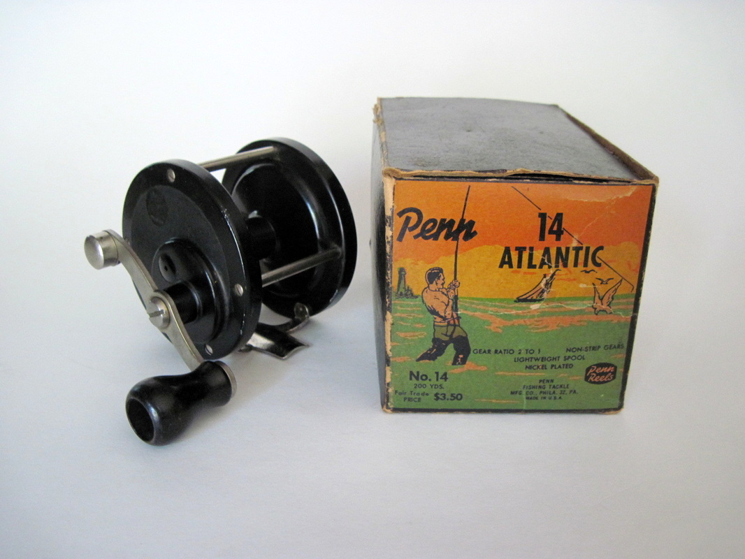 Vintage Penn Atlantic No 14 Casting Reel