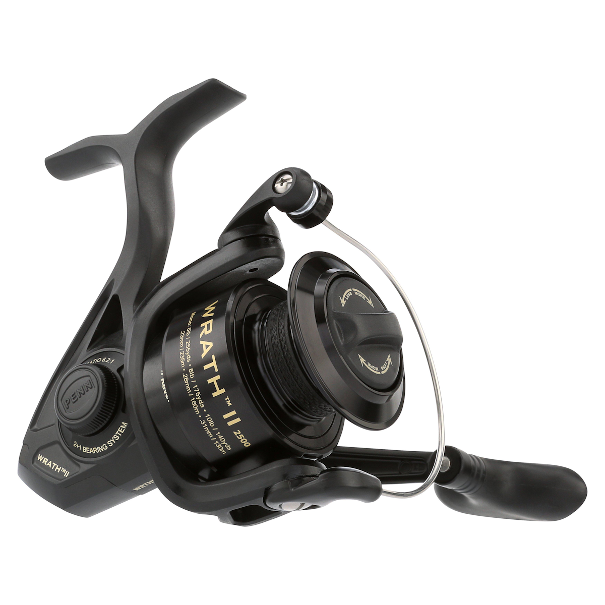 Penn WRTHii2500 Wrath II Reel (in Clam Pack)