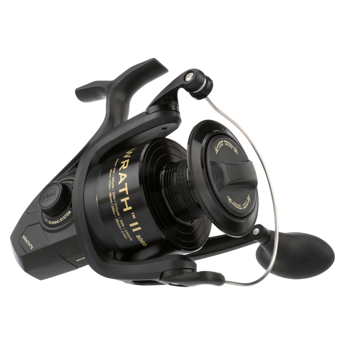 Penn WRTHii8000 Wrath II Reel (in Clam Pack)