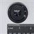 24C-SLAiV5500DX Cap, Handle Knob Cap (Metal) (Black w/ Silver Accent)