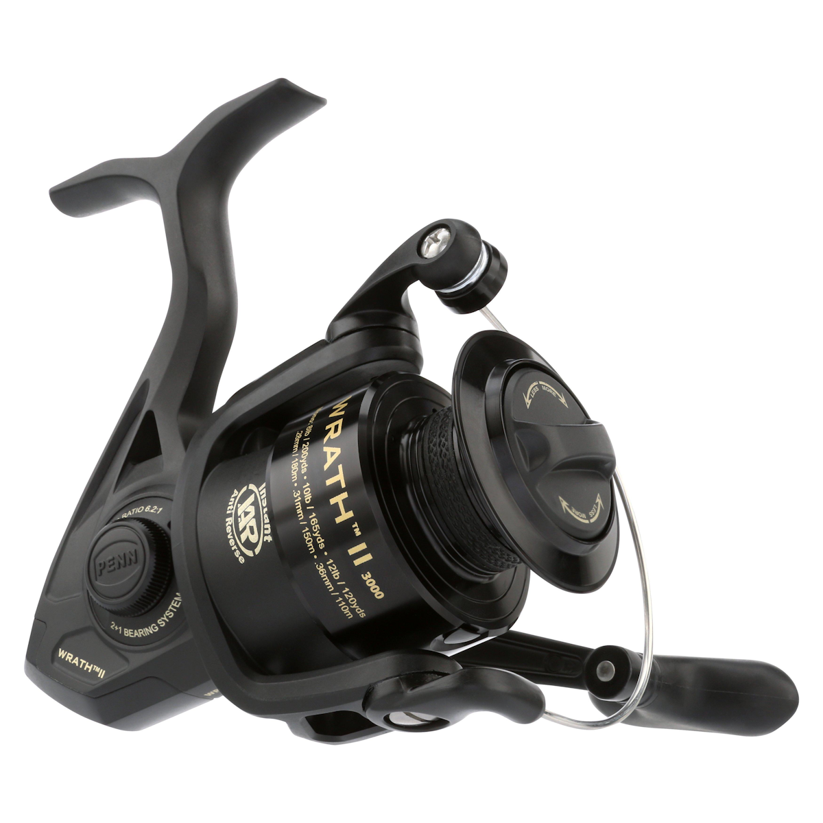 Penn WRTHii3000 Wrath II Reel (in Clam Pack)