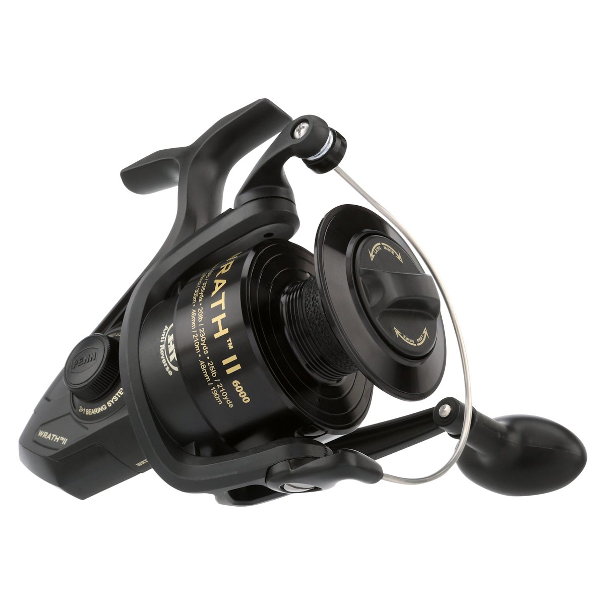 Penn WRTHii6000 Wrath II Reel (in Clam Pack)